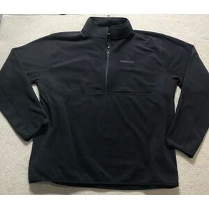 Marmot Fleece‎ Pullover Quarter Zip Outdoor Activewear Top XXL